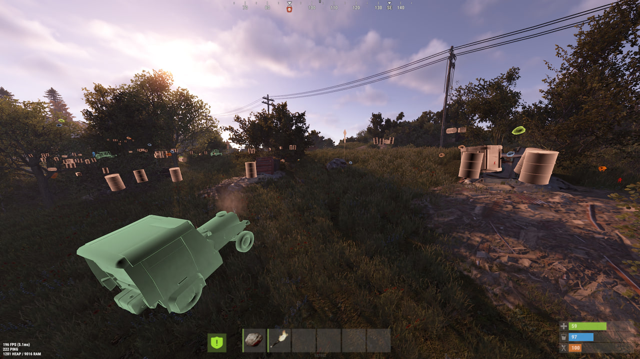 CHAMS++ cheat screenshot — frame 6