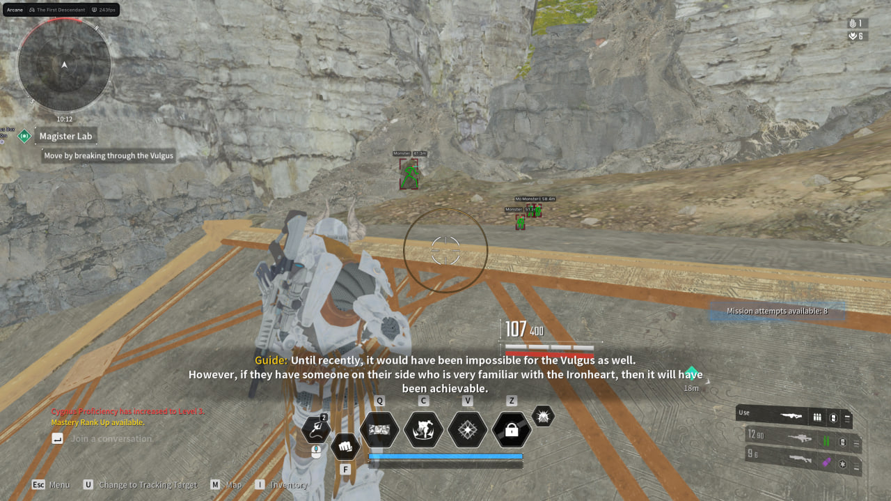 ARCANE cheat screenshot — frame 3