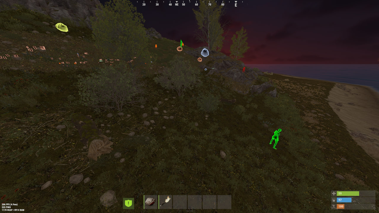 CHAMS++ cheat screenshot — frame 2