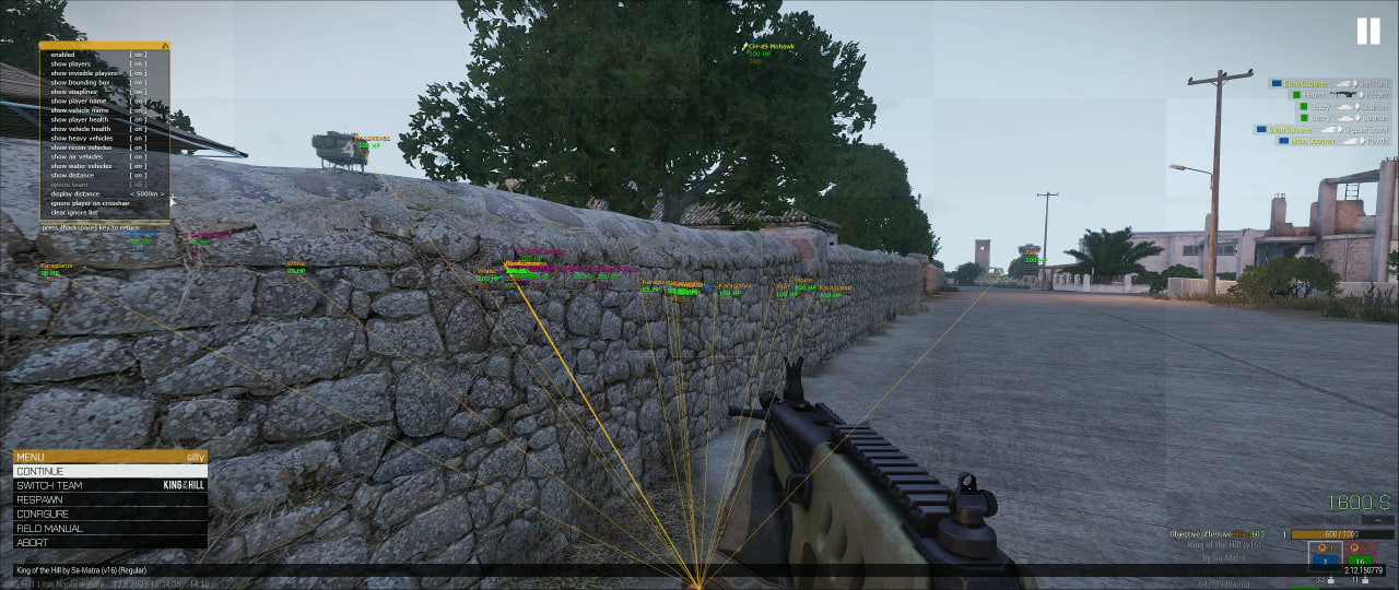 MASON cheat screenshot — frame 2