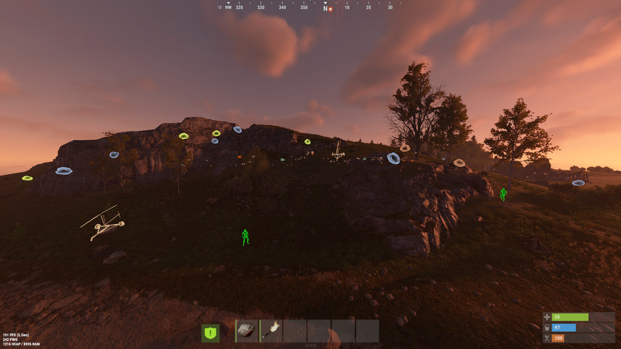 CHAMS++ cheat screenshot — frame 4