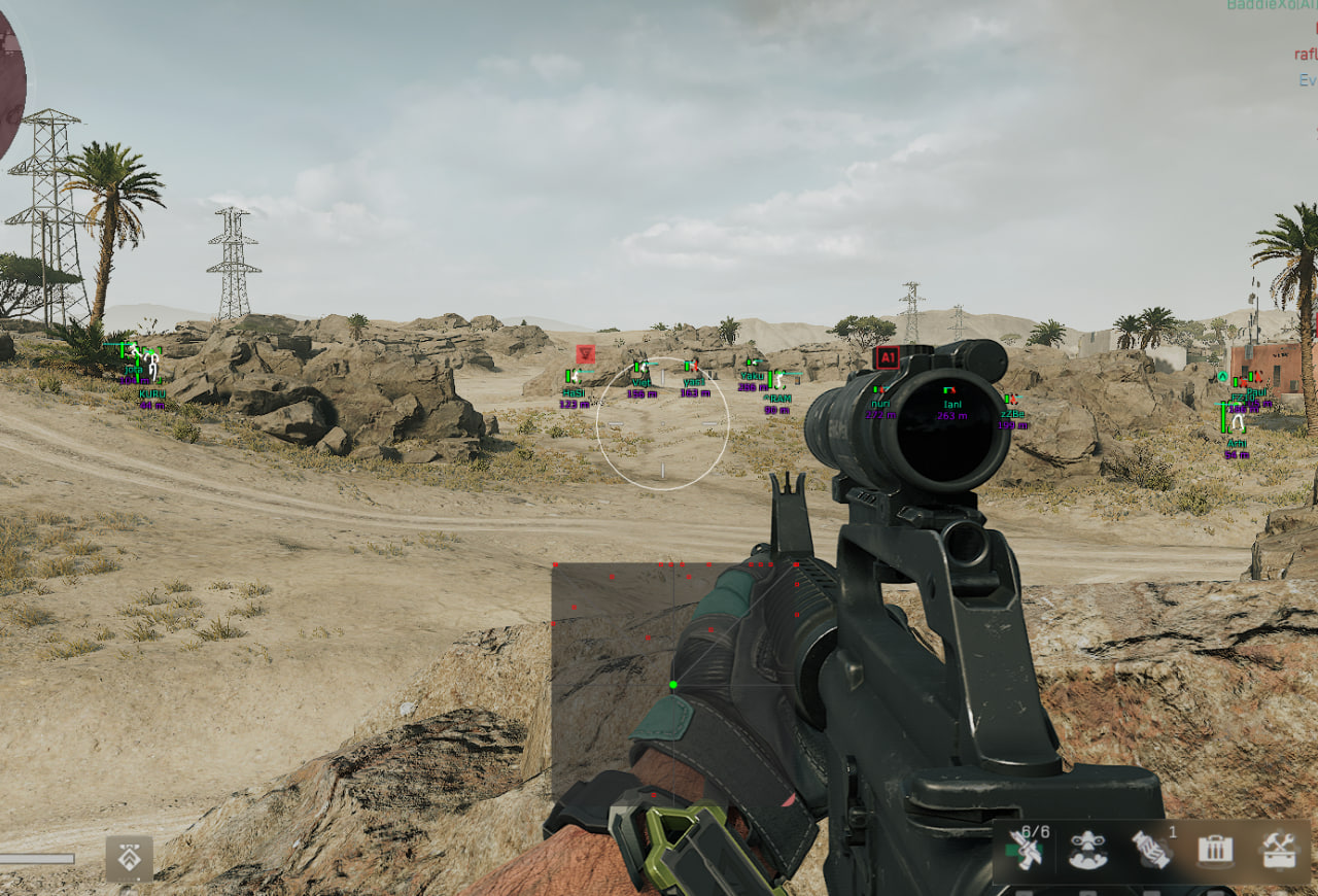 VISOR cheat screenshot — frame 2