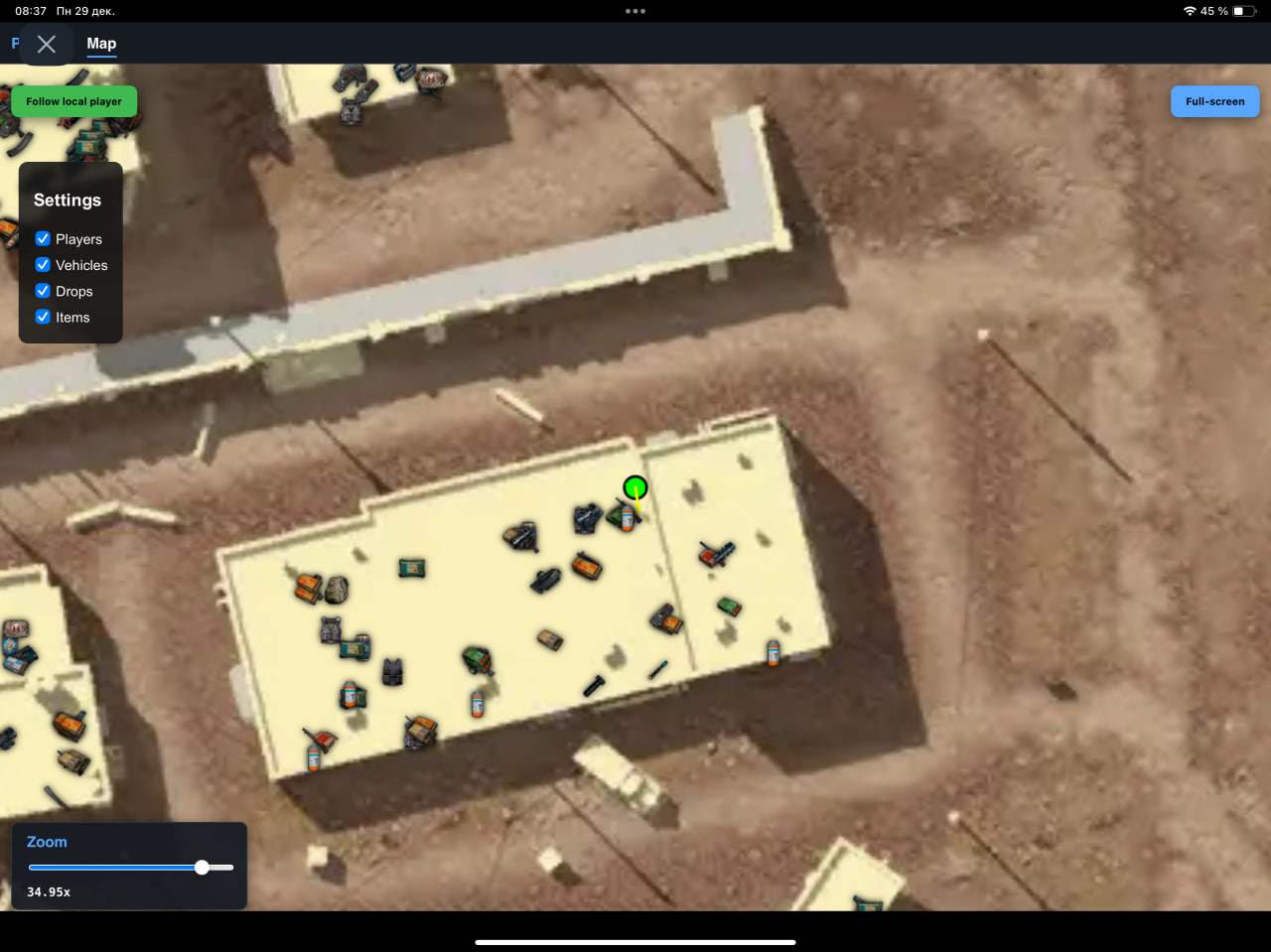 ARCANE Browser Radar cheat screenshot — frame 6