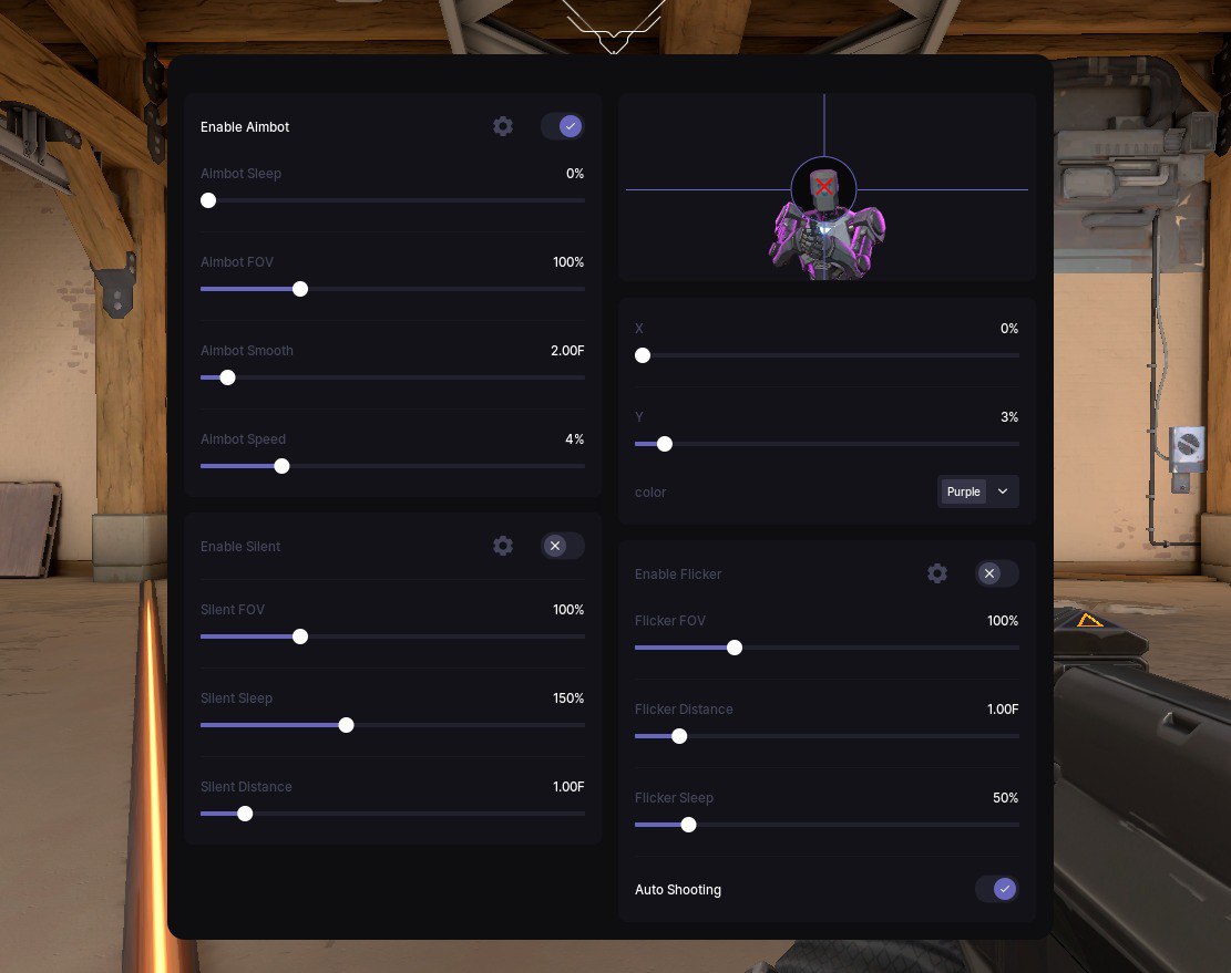 MEMEZ TRIGGERBOT AIMBOT cheat screenshot — frame 2