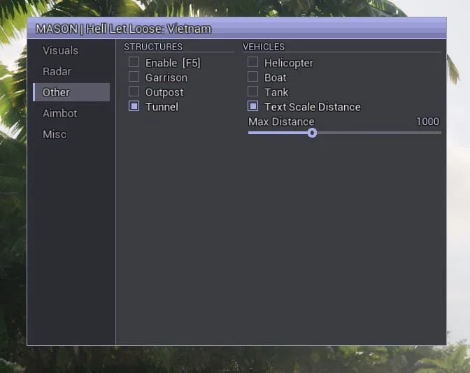 MASON cheat screenshot — frame 4