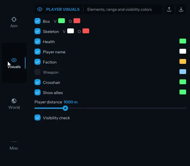 MASON cheat screenshot — frame 1