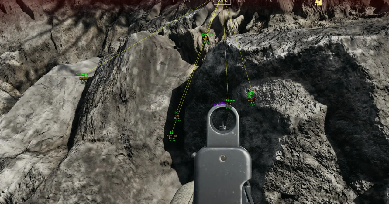 VISOR cheat screenshot — frame 3