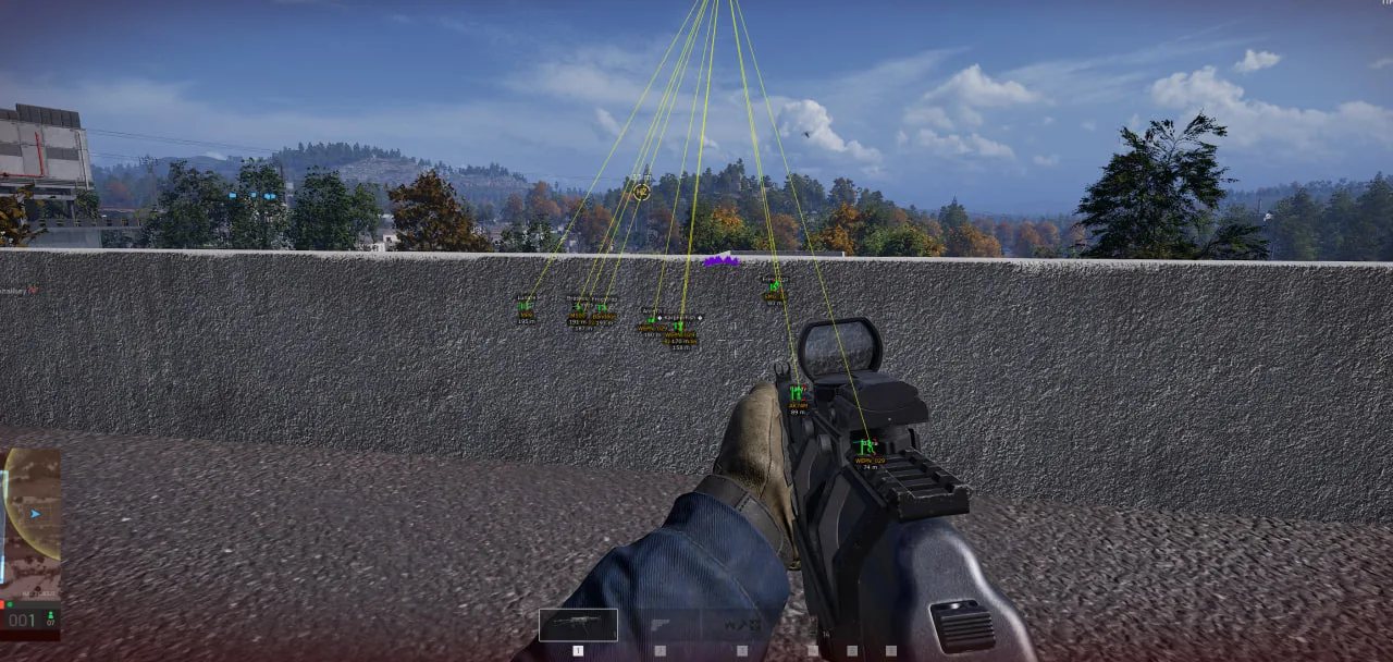 VISOR cheat screenshot — frame 1